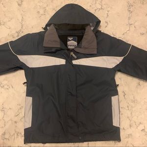 Roxy S/P Navy Gray Snow Jacket Like New